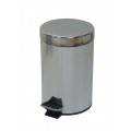 Pedalinė šiukšlių dėžė 5 ltr, chromas