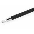 Virvė velūrinė 150 cm CLASSIC juoda Virvė velūrinė 150 cm CLASSIC juoda
