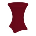 TAMPRIOS staltiesės kokteiliniam stalui 80x110 cm bordo