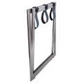 Bagažo stovas ROOOTZ STAINLESS STEEL su austiniais diržais