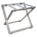 Bagažo stovas ROOOTZ STAINLESS STEEL su austiniais diržais